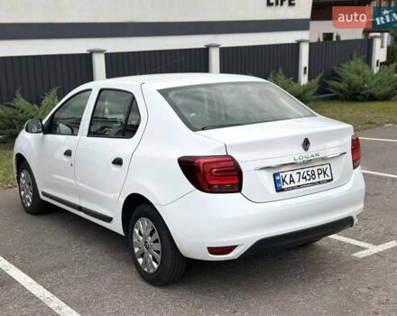 Білий Рено Логан, об'ємом двигуна 0.9 л та пробігом 27 тис. км за 9350 $, фото 7 на Automoto.ua