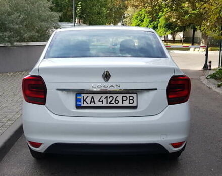 Белый Рено Логан, объемом двигателя 1.46 л и пробегом 180 тыс. км за 8450 $, фото 4 на Automoto.ua