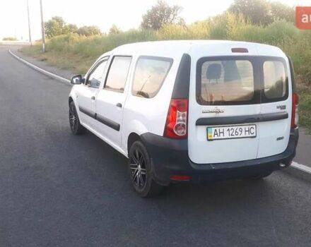 Белый Рено Логан, объемом двигателя 1.5 л и пробегом 223 тыс. км за 6000 $, фото 1 на Automoto.ua
