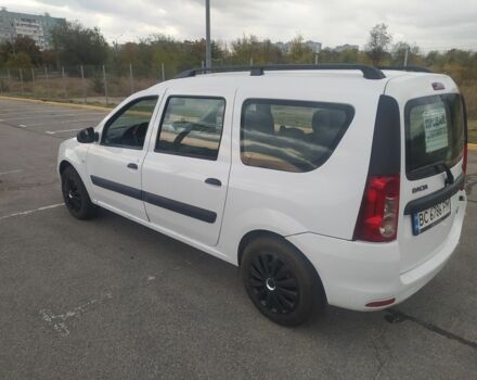 Белый Рено Логан, объемом двигателя 1.5 л и пробегом 247 тыс. км за 4000 $, фото 6 на Automoto.ua