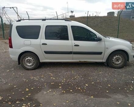 Белый Рено Логан, объемом двигателя 1.46 л и пробегом 410 тыс. км за 5500 $, фото 2 на Automoto.ua