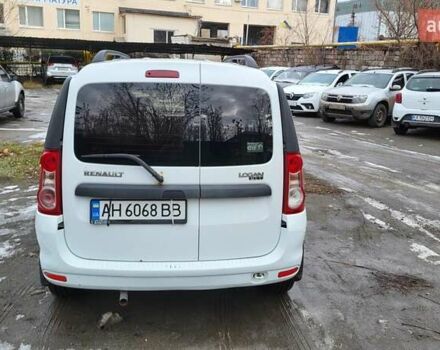 Рено Логан 2012 у Дніпро (Дніпропетровську) на Automoto.ua Білий Рено Логан, об'ємом двигуна 1.6 л та пробігом 300 тис. км за 4950 $, фото 2 на Automoto.ua