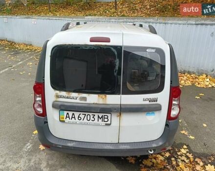 Білий Рено Логан, об'ємом двигуна 1.6 л та пробігом 400 тис. км за 3700 $, фото 2 на Automoto.ua