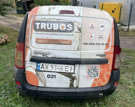 Белый Рено Логан, объемом двигателя 1.6 л и пробегом 257 тыс. км за 3200 $, фото 2 на Automoto.ua