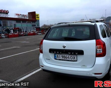 Белый Рено Логан, объемом двигателя 1.1 л и пробегом 205 тыс. км за 6500 $, фото 3 на Automoto.ua