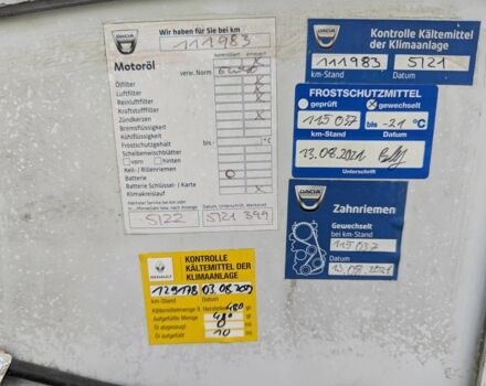 Белый Рено Логан, объемом двигателя 1.2 л и пробегом 171 тыс. км за 5999 $, фото 22 на Automoto.ua