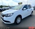 Белый Рено Логан, объемом двигателя 1.5 л и пробегом 95 тыс. км за 9888 $, фото 2 на Automoto.ua