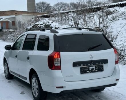 Белый Рено Логан, объемом двигателя 1.5 л и пробегом 73 тыс. км за 9700 $, фото 7 на Automoto.ua
