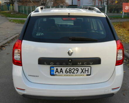 Белый Рено Логан, объемом двигателя 1.5 л и пробегом 128 тыс. км за 8400 $, фото 3 на Automoto.ua