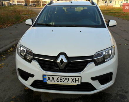 Белый Рено Логан, объемом двигателя 1.5 л и пробегом 128 тыс. км за 8400 $, фото 1 на Automoto.ua