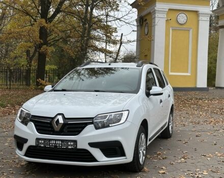 Белый Рено Логан, объемом двигателя 1.5 л и пробегом 73 тыс. км за 10300 $, фото 1 на Automoto.ua