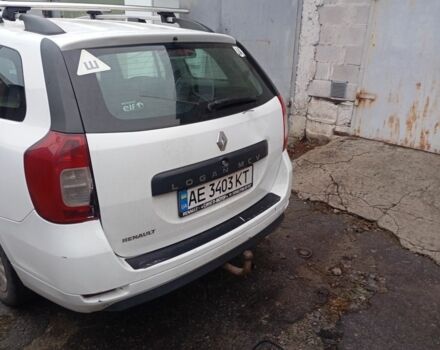 Белый Рено Логан, объемом двигателя 1.5 л и пробегом 200 тыс. км за 8048 $, фото 3 на Automoto.ua