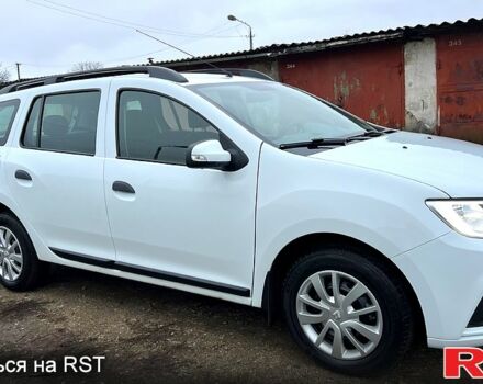 Белый Рено Логан, объемом двигателя 1.5 л и пробегом 63 тыс. км за 9800 $, фото 1 на Automoto.ua