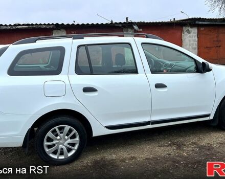 Белый Рено Логан, объемом двигателя 1.5 л и пробегом 63 тыс. км за 9800 $, фото 2 на Automoto.ua