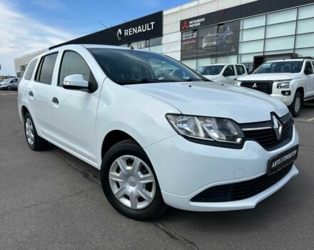 Белый Рено Логан, объемом двигателя 1.5 л и пробегом 95 тыс. км за 9900 $, фото 1 на Automoto.ua