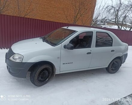Білий Рено Логан, об'ємом двигуна 0 л та пробігом 197 тис. км за 3300 $, фото 1 на Automoto.ua