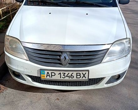 Белый Рено Логан, объемом двигателя 1.6 л и пробегом 160 тыс. км за 4100 $, фото 1 на Automoto.ua
