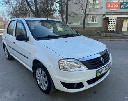 Белый Рено Логан, объемом двигателя 1.6 л и пробегом 81 тыс. км за 6150 $, фото 1 на Automoto.ua