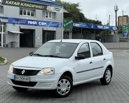 Білий Рено Логан, об'ємом двигуна 1.4 л та пробігом 170 тис. км за 2999 $, фото 1 на Automoto.ua