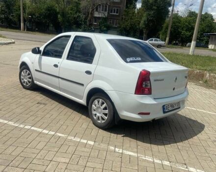 Белый Рено Логан, объемом двигателя 1.4 л и пробегом 164 тыс. км за 4500 $, фото 1 на Automoto.ua