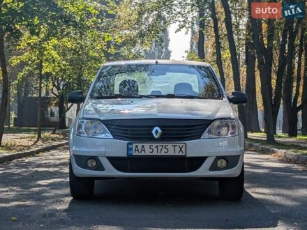 Білий Рено Логан, об'ємом двигуна 1.39 л та пробігом 450 тис. км за 3350 $, фото 1 на Automoto.ua