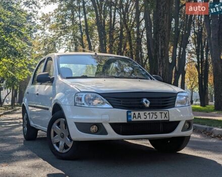 Белый Рено Логан, объемом двигателя 1.39 л и пробегом 450 тыс. км за 3450 $, фото 1 на Automoto.ua
