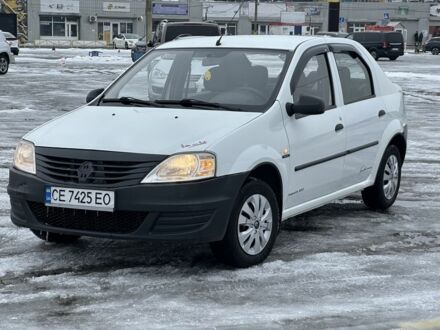 Білий Рено Логан, об'ємом двигуна 1.4 л та пробігом 210 тис. км за 3650 $, фото 1 на Automoto.ua