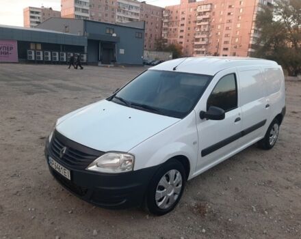 Белый Рено Логан, объемом двигателя 1.6 л и пробегом 167 тыс. км за 3400 $, фото 1 на Automoto.ua
