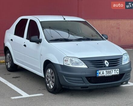 Белый Рено Логан, объемом двигателя 1.39 л и пробегом 90 тыс. км за 5200 $, фото 1 на Automoto.ua