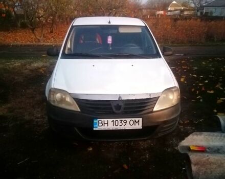 Белый Рено Логан, объемом двигателя 1.4 л и пробегом 274 тыс. км за 2550 $, фото 1 на Automoto.ua