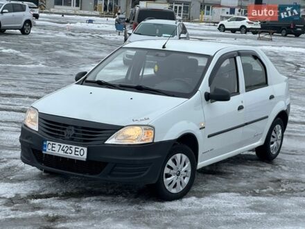 Белый Рено Логан, объемом двигателя 1.39 л и пробегом 200 тыс. км за 2999 $, фото 1 на Automoto.ua