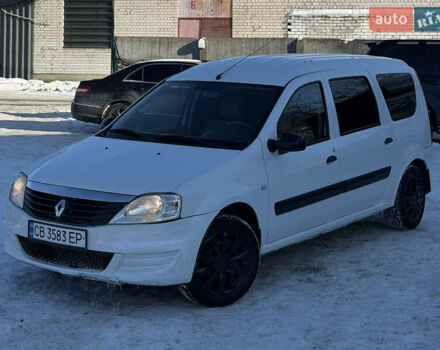 Білий Рено Логан, об'ємом двигуна 1.46 л та пробігом 527 тис. км за 3450 $, фото 1 на Automoto.ua