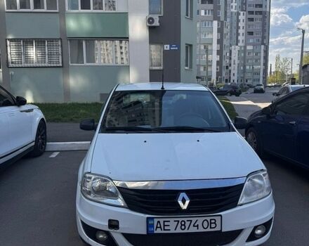 Белый Рено Логан, объемом двигателя 1.39 л и пробегом 105 тыс. км за 3000 $, фото 1 на Automoto.ua