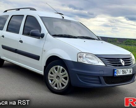 Білий Рено Логан, об'ємом двигуна 1.6 л та пробігом 184 тис. км за 5300 $, фото 1 на Automoto.ua