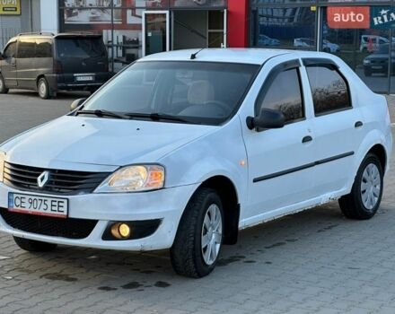 Белый Рено Логан, объемом двигателя 1.39 л и пробегом 300 тыс. км за 2550 $, фото 1 на Automoto.ua