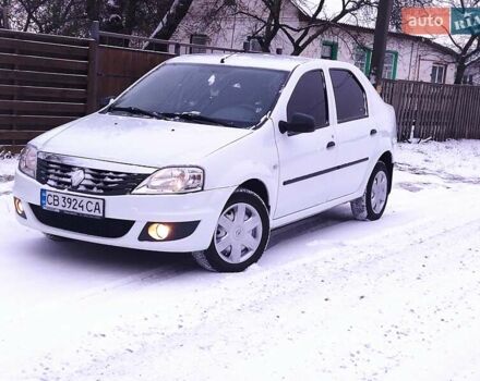 Білий Рено Логан, об'ємом двигуна 1.46 л та пробігом 130 тис. км за 5200 $, фото 1 на Automoto.ua