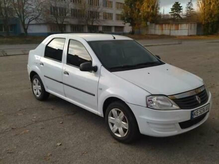 Белый Рено Логан, объемом двигателя 1.39 л и пробегом 307 тыс. км за 3400 $, фото 1 на Automoto.ua