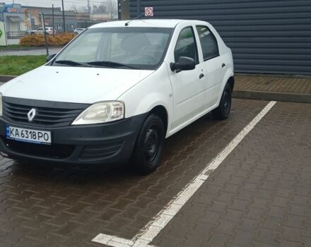 Белый Рено Логан, объемом двигателя 1.4 л и пробегом 254 тыс. км за 2750 $, фото 1 на Automoto.ua