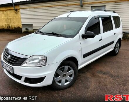 Білий Рено Логан, об'ємом двигуна 1.6 л та пробігом 187 тис. км за 6450 $, фото 1 на Automoto.ua