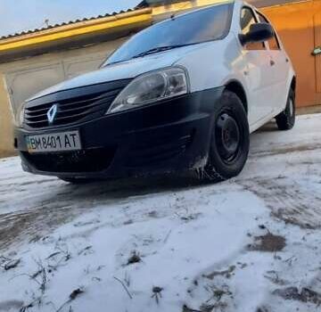 Белый Рено Логан, объемом двигателя 1.4 л и пробегом 137 тыс. км за 3200 $, фото 1 на Automoto.ua