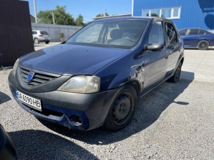 Белый Рено Логан, объемом двигателя 1.4 л и пробегом 200 тыс. км за 1500 $, фото 1 на Automoto.ua