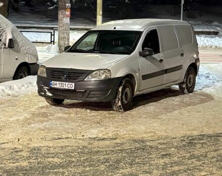 Белый Рено Логан, объемом двигателя 1.5 л и пробегом 456 тыс. км за 3000 $, фото 1 на Automoto.ua