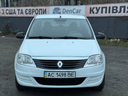 Белый Рено Логан, объемом двигателя 1.4 л и пробегом 108 тыс. км за 4300 $, фото 1 на Automoto.ua