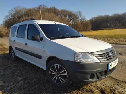 Белый Рено Логан, объемом двигателя 1.6 л и пробегом 167 тыс. км за 5500 $, фото 1 на Automoto.ua