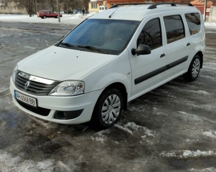 Белый Рено Логан, объемом двигателя 1.6 л и пробегом 227 тыс. км за 5450 $, фото 1 на Automoto.ua