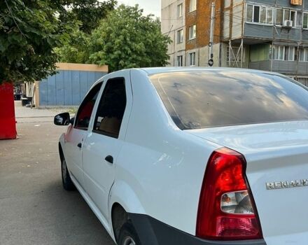 Белый Рено Логан, объемом двигателя 1.39 л и пробегом 78 тыс. км за 4500 $, фото 1 на Automoto.ua