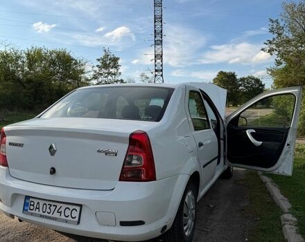 Белый Рено Логан, объемом двигателя 1.39 л и пробегом 200 тыс. км за 3200 $, фото 1 на Automoto.ua