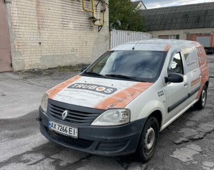 Белый Рено Логан, объемом двигателя 1.6 л и пробегом 308 тыс. км за 3500 $, фото 1 на Automoto.ua