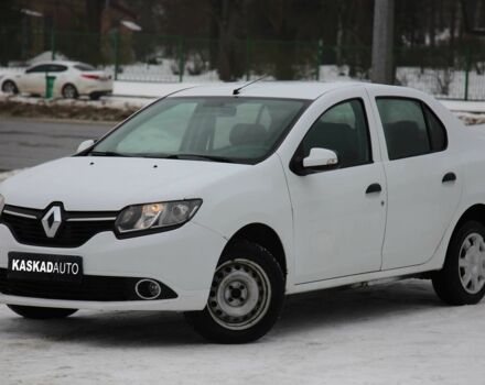 Белый Рено Логан, объемом двигателя 1.2 л и пробегом 338 тыс. км за 3900 $, фото 1 на Automoto.ua