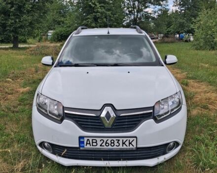 Белый Рено Логан, объемом двигателя 1.5 л и пробегом 163 тыс. км за 5880 $, фото 1 на Automoto.ua